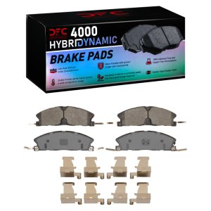 Ford Police Interceptor Sedan Brake Pads - Front - DFC - 4000 HybriDynamic - `13-`19