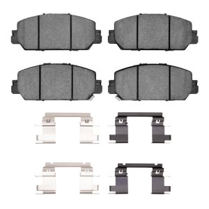 Honda Clarity Brake Pads - Front - DFC - 4000 HybriDynamic - `17-`21 Honda Clarity Brake Pads - Front - DFC - 4000 HybriDynamic - `17-`21
