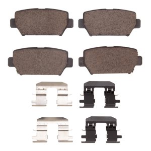 Mitsubishi Eclipse Cross Brake Pads - Rear - DFC - 4000 HybriDynamic - `18-`25