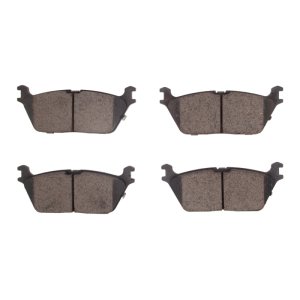 Ram 1500 Brake Pads - Rear - DFC - 4000 HybriDynamic - `19-`26