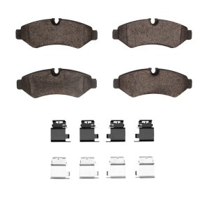 Mercedes-Benz Sprinter 1500 Brake Pads - Rear - DFC - 4000 HybriDynamic - `19-`25