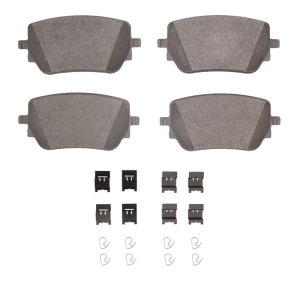 Mercedes-Benz GLA45 AMG Brake Pads - Rear - DFC - 4000 HybriDynamic - `20-`25