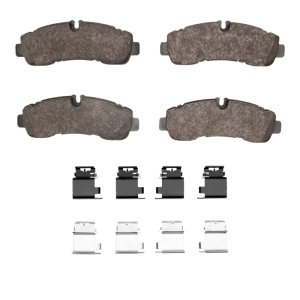 Ford Transit-350 HD Brake Pads - Rear - DFC - 4000 HybriDynamic - `20-`25 Ford Transit-350 HD Brake Pads - Rear - DFC - 4000 HybriDynamic - `20-`25