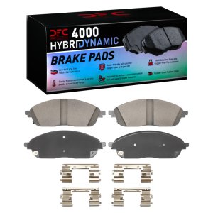 Jeep Grand Cherokee Brake Pads - Front - DFC - 4000 HybriDynamic - `21-`25