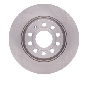 Audi A3 Quattro Brake Rotor (1) - Rear - DFC - Plain - `05-`18