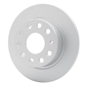 Audi A3 Brake Rotors (1) - Rear - DFC - GeoSPEC Coated - Plain - `10-`19