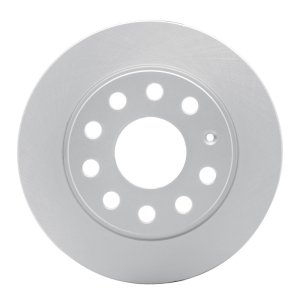 Audi A3 Brake Rotors (1) - Rear - DFC - GeoSPEC Coated - Plain - `10-`19