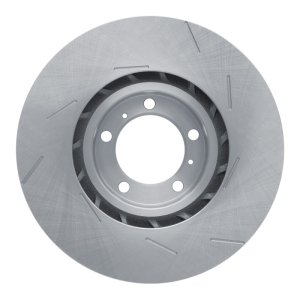 Porsche Panamera Brake Rotor (1) - Right Rear - DFC - Slotted - `10-`16