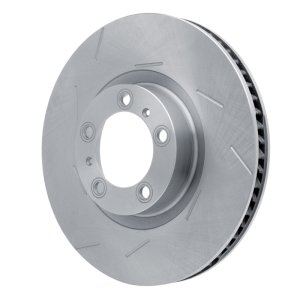 Porsche Panamera Brake Rotor (1) - Right Rear - DFC - Slotted - `10-`16