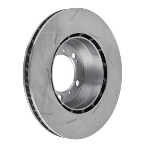 Porsche Panamera Brake Rotor (1) - Right Rear - DFC - Slotted - `10-`20