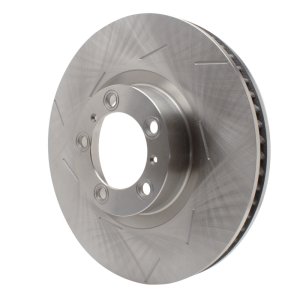 Porsche Panamera Brake Rotor (1) - Left Front - DFC - Slotted - `10-`23