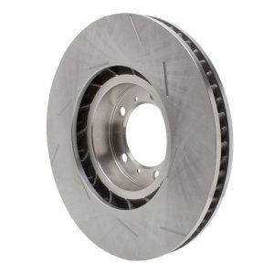 Porsche Panamera Brake Rotor (1) - Left Front - DFC - Slotted - `10-`23