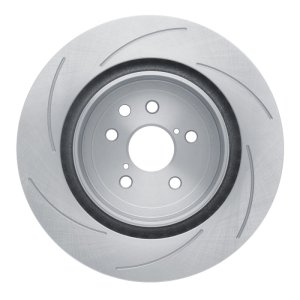 Lexus GS F Brake Rotor (1) - Rear Right - DFC - Slotted - `15-`22