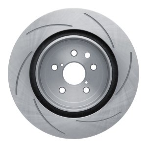 Lexus RC F Brake Rotor (1) - Left Rear - DFC - Slotted - `15-`22