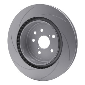 Lexus RC F Brake Rotor (1) - Rear Right - DFC - GeoSPEC Coated Slotted - `15-`22