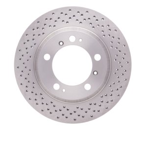 Porsche Cayman Brake Rotor (1) - Rear - DFC - Drilled - `00-`08 Porsche Cayman Brake Rotor (1) - Rear - DFC - Drilled - `00-`08