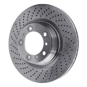 Porsche 911 Brake Rotor (1) - Left Rear - DFC - Drilled - `07-`13 Porsche 911 Brake Rotor (1) - Left Rear - DFC - Drilled - `07-`13