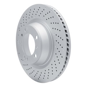 Porsche 911 Brake Rotor (1) - Left Rear - DFC - Drilled - `10-`23 Porsche 911 Brake Rotor (1) - Left Rear - DFC - Drilled - `10-`23