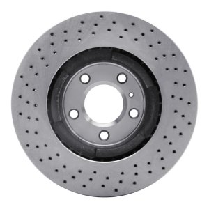 Pontiac Grand Prix Brake Rotor (1) - Front - DFC - Drilled - `05-`08