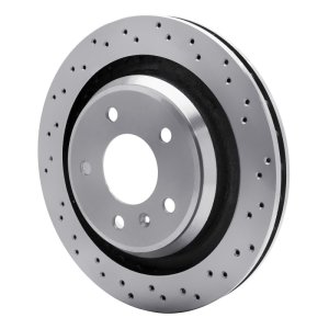 Pontiac Grand Prix Brake Rotor (1) - Rear - DFC - Drilled - `05-`08 Pontiac Grand Prix Brake Rotor (1) - Rear - DFC - Drilled - `05-`08