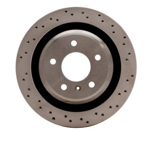 Pontiac Grand Prix Brake Rotor (1) - Rear - DFC - Drilled - `05-`08 Pontiac Grand Prix Brake Rotor (1) - Rear - DFC - Drilled - `05-`08