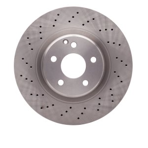 Mercedes-Benz CL500 Brake Rotor (1) - Front - DFC - Drilled - `00-`03 Mercedes-Benz CL500 Brake Rotor (1) - Front - DFC - Drilled - `00-`03