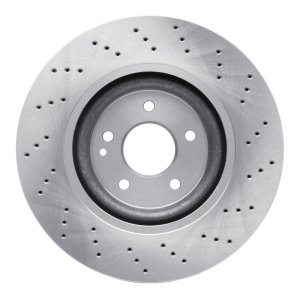 Mercedes-Benz SL600 Brake Rotor (1) - Front - DFC - Drilled - `93-`02 Mercedes-Benz SL600 Brake Rotor (1) - Front - DFC - Drilled - `93-`02