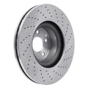 Mercedes-Benz S600 Brake Rotor (1) - Front - DFC - Drilled - `01-`03 Mercedes-Benz S600 Brake Rotor (1) - Front - DFC - Drilled - `01-`03