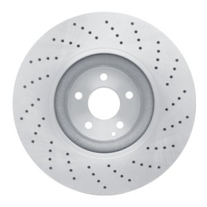 Mercedes-Benz CL55 AMG Brake Rotor (1) - Front - DFC - Drilled - `03-`06 Mercedes-Benz CL55 AMG Brake Rotor (1) - Front - DFC - Drilled - `03-`06