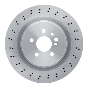 Mercedes-Benz CL65 AMG Brake Rotor (1) - Rear - DFC - Drilled - `05-`06 Mercedes-Benz CL65 AMG Brake Rotor (1) - Rear - DFC - Drilled - `05-`06