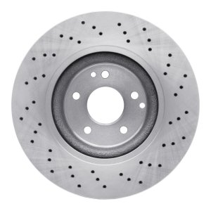 Mercedes-Benz CLK350 Brake Rotor (1) - Front - DFC - Drilled - `03-`11 Mercedes-Benz CLK350 Brake Rotor (1) - Front - DFC - Drilled - `03-`11