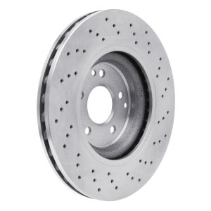 Mercedes-Benz CLK350 Brake Rotor (1) - Front - DFC - Drilled - `03-`11 Mercedes-Benz CLK350 Brake Rotor (1) - Front - DFC - Drilled - `03-`11