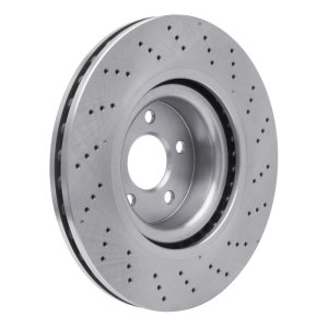 Mercedes-Benz S400 Brake Rotor (1) - Front - DFC - Drilled - `07-`14