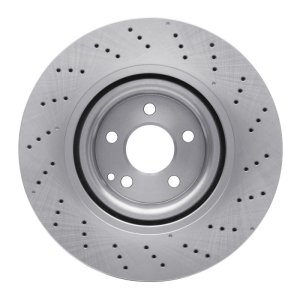 Mercedes-Benz S400 Brake Rotor (1) - Front - DFC - Drilled - `07-`14