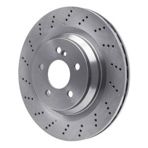 Mercedes-Benz CL550 Brake Rotor (1) - Rear - DFC - Drilled - `10-`14
