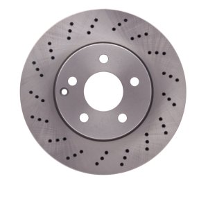 Mercedes-Benz C250 Brake Rotor (1) - Front - DFC - Drilled - `08-`15 Mercedes-Benz C250 Brake Rotor (1) - Front - DFC - Drilled - `08-`15