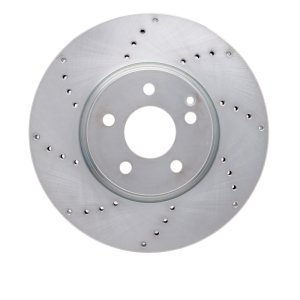 Mercedes-Benz C300 Brake Rotor (1) - Front - DFC - Drilled - `08-`16 Mercedes-Benz C300 Brake Rotor (1) - Front - DFC - Drilled - `08-`16