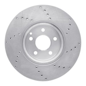 Mercedes-Benz C300 Brake Rotor (1) - Front - DFC - Drilled - `08-`16 Mercedes-Benz C300 Brake Rotor (1) - Front - DFC - Drilled - `08-`16