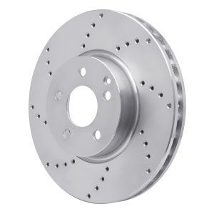 Mercedes-Benz C300 Brake Rotor (1) - Front - DFC - Drilled - `08-`16 Mercedes-Benz C300 Brake Rotor (1) - Front - DFC - Drilled - `08-`16