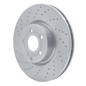 Mercedes-Benz SL400 Brake Rotor (1) - Front - DFC - Drilled - `13-`20