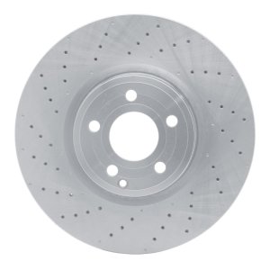 Mercedes-Benz SL400 Brake Rotor (1) - Front - DFC - Drilled - `13-`20