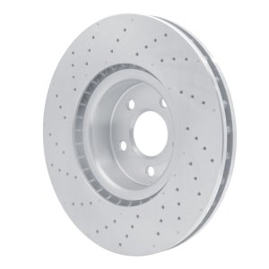 Mercedes-Benz SL400 Brake Rotor (1) - Front - DFC - Drilled - `13-`20