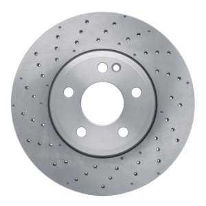 Mercedes-Benz A200 Brake Rotor (1) - Front - DFC - Drilled - `12-`17 Mercedes-Benz A200 Brake Rotor (1) - Front - DFC - Drilled - `12-`17