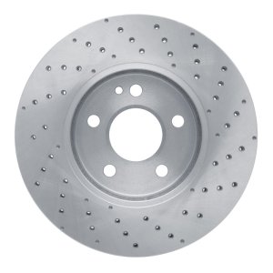 Mercedes-Benz A200 Brake Rotor (1) - Front - DFC - Drilled - `12-`17 Mercedes-Benz A200 Brake Rotor (1) - Front - DFC - Drilled - `12-`17