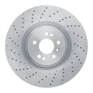 Mercedes-Benz GL450 Brake Rotor (1) - Front - DFC - Drilled - `12-`19