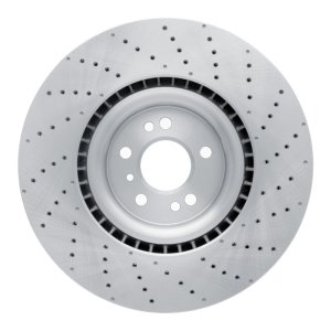 Mercedes-Benz GL450 Brake Rotor (1) - Front - DFC - Drilled - `12-`19