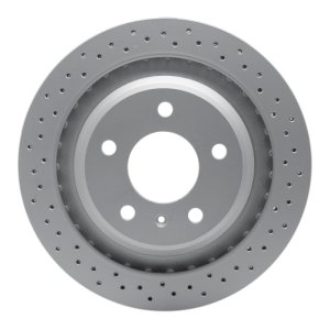 Pontiac Grand Prix Brake Rotor (1) - Rear - DFC - GeoSPEC Coated - Drilled - `05-`08 Pontiac Grand Prix Brake Rotor (1) - Rear - DFC - GeoSPEC Coated - Drilled - `05-`08