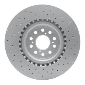 Honda Civic Hatchback Brake Rotor (1) - Front - DFC - GeoSPEC Coated Drilled - `17-`25