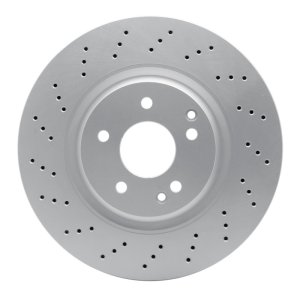 Mercedes-Benz C230 Brake Rotor (1) - Front - DFC - GeoSPEC Coated - Drilled - `03-`11 Mercedes-Benz C230 Brake Rotor (1) - Front - DFC - GeoSPEC Coated - Drilled - `03-`11