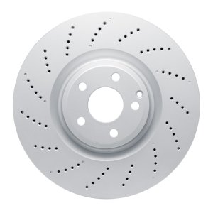 Mercedes-Benz CLS550 Brake Rotor (1) - Front - DFC - GeoSPEC Coated, Drilled - `12-`18 Mercedes-Benz CLS550 Brake Rotor (1) - Front - DFC - GeoSPEC Coated, Drilled - `12-`18